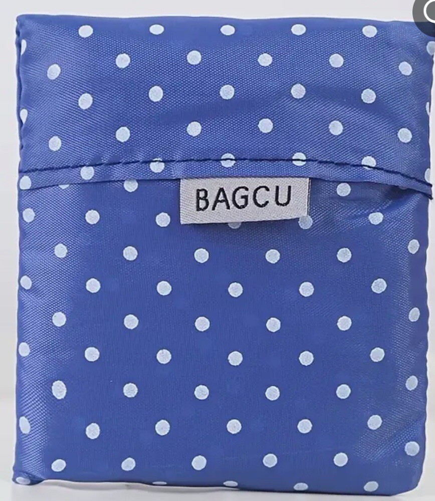 BAGCU Lightweight Waterproof small foldable reusable shopping Bag. NWT.