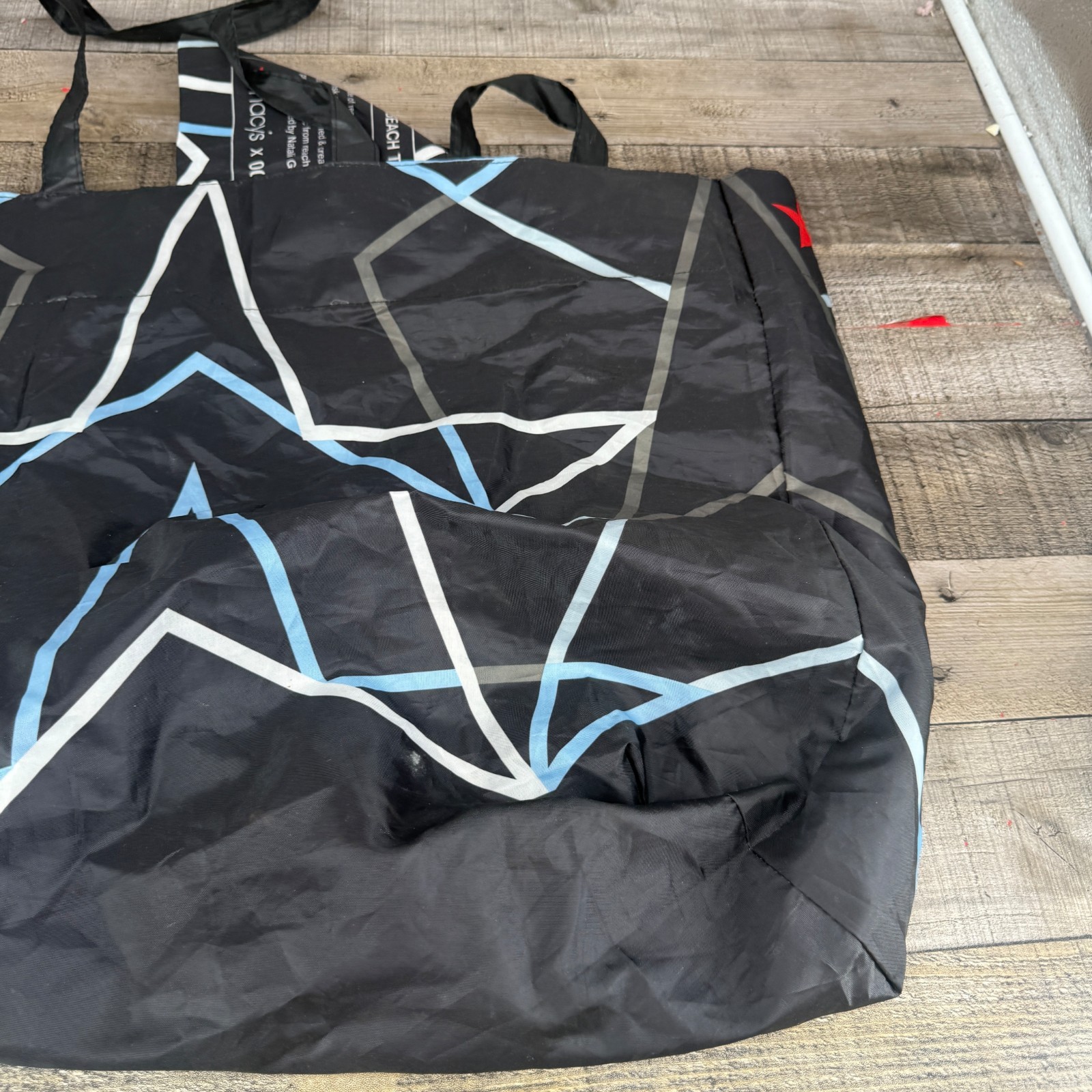 Macys X OceanCycle From Beach To Bag Starburst Rising Star Reusable Shopping Bag