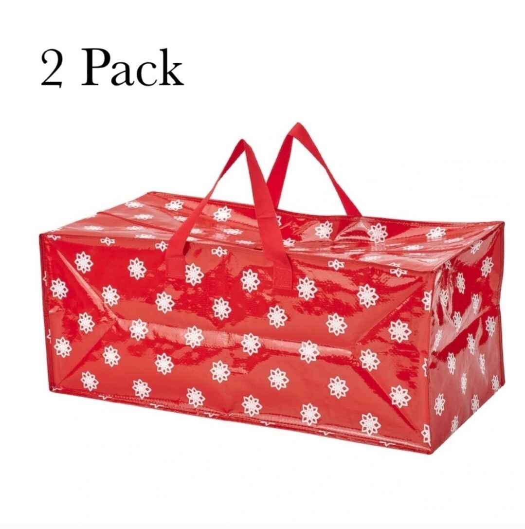 2 Pack VINTERFINT Storage bags, 13 ¾x28 ¾x11 ¾ “/20 gallon