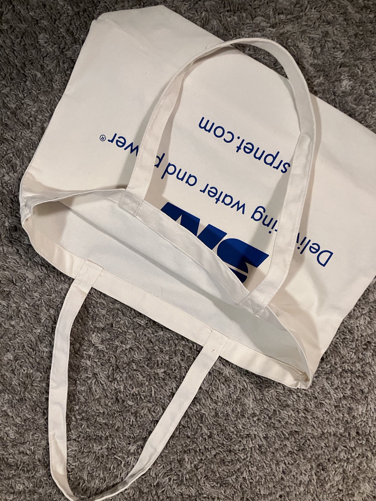 Canvas Tote SRP Arizona Logo 14 x 5.5”Reusable Shopping Bag is 15” plus Handles