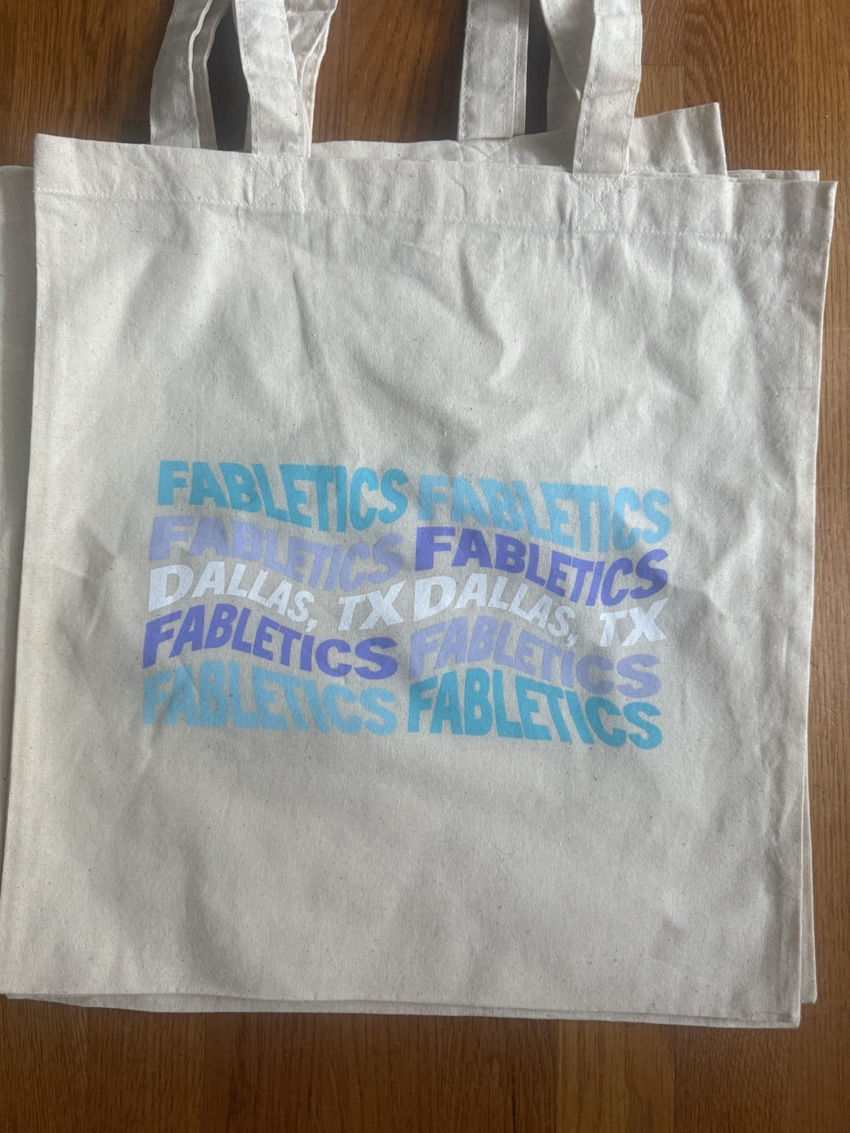 Fabletics Canvas Tote Bag