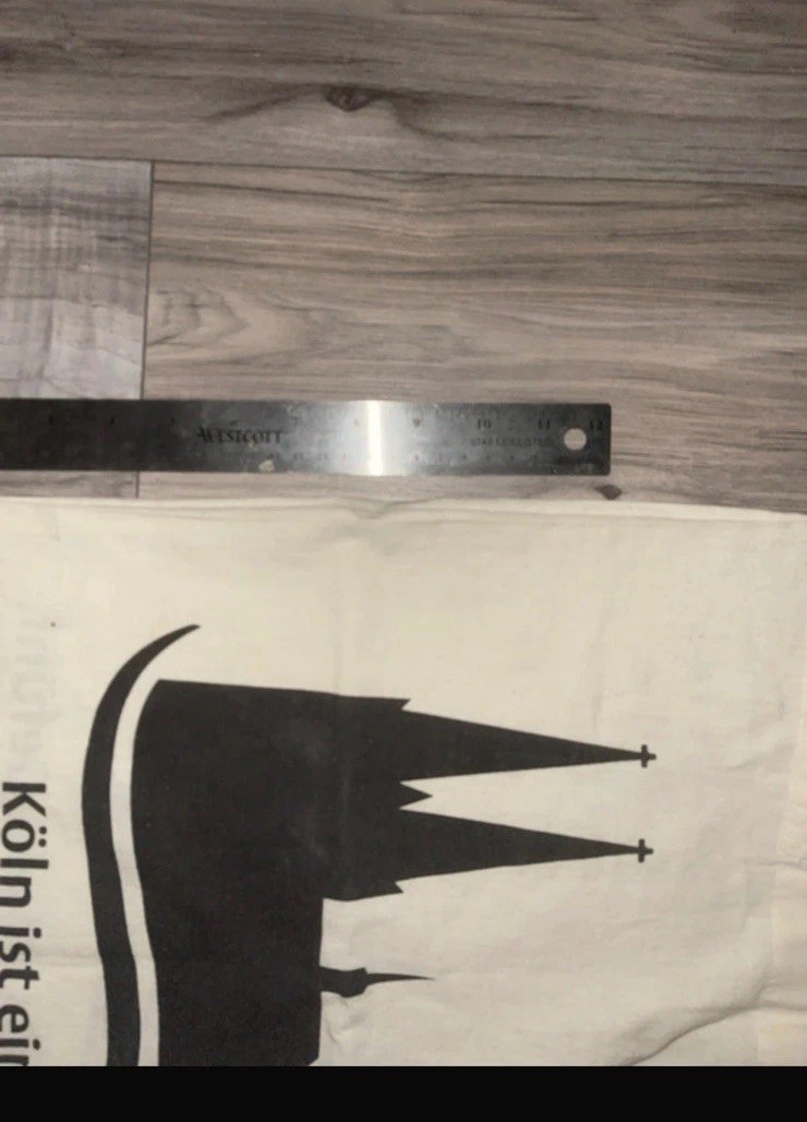 KOLN IST EIN GEFUHL German Medium Weight Canvas Shopping Bag Tote Unused