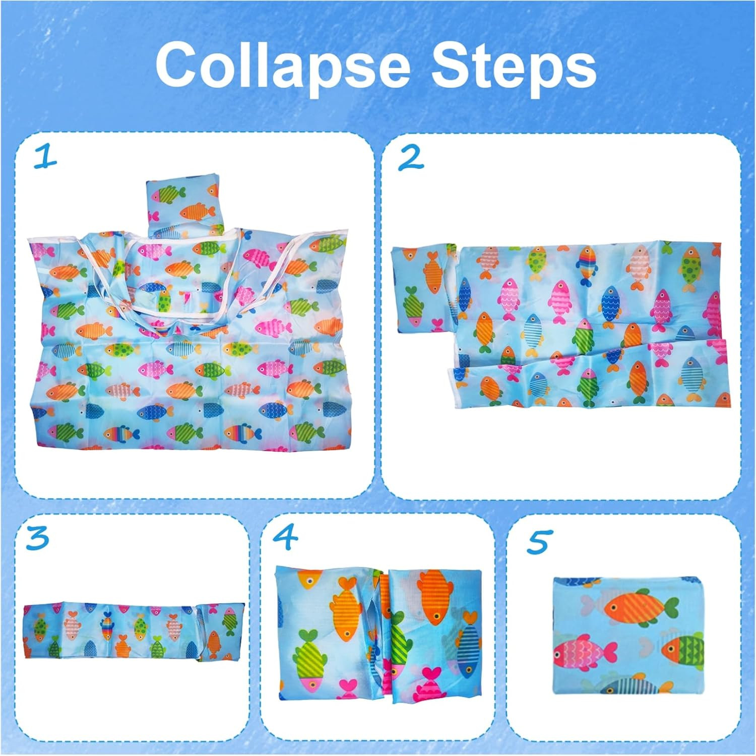 Extra Large 50Lbs Foldable Reusable Shopping Bags Kitchen Reusable