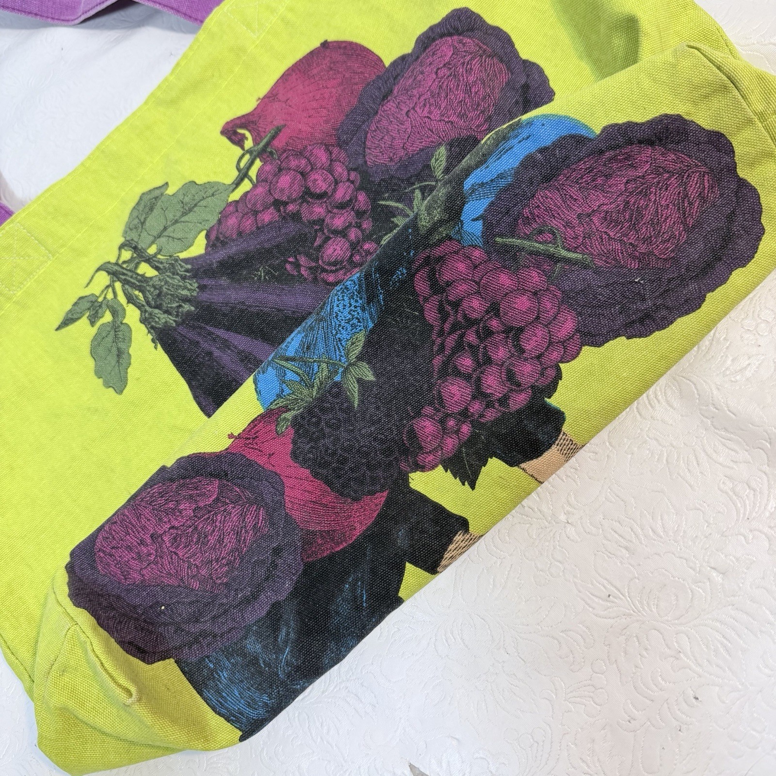 Trader Joe’s By Special Appointment Reusable Tote Bag 18x12x4 Open Top Logo USA