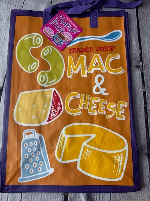 Lot of Trader Joe’s Bag Bundle 4 TOTAL Canvas Cheese Comfort Foods Philadelphia