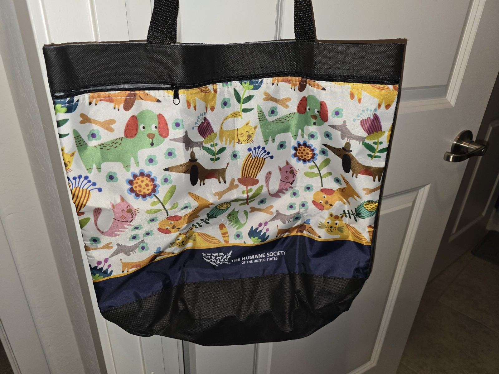 The Humane Society Reusable Cats Dogs Tote Bag Dachshund NEW