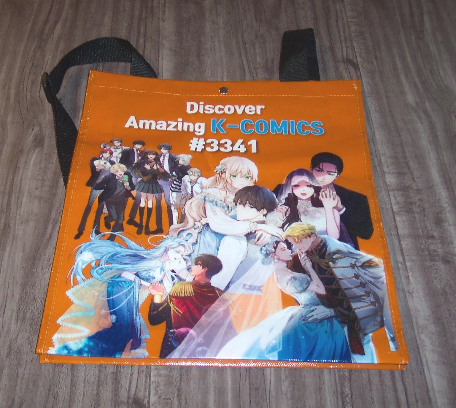 NYCC 2023 Comic Con Exclusive K Comics Korean Webtoon TOTE BACKPACK BAG 14 X 16