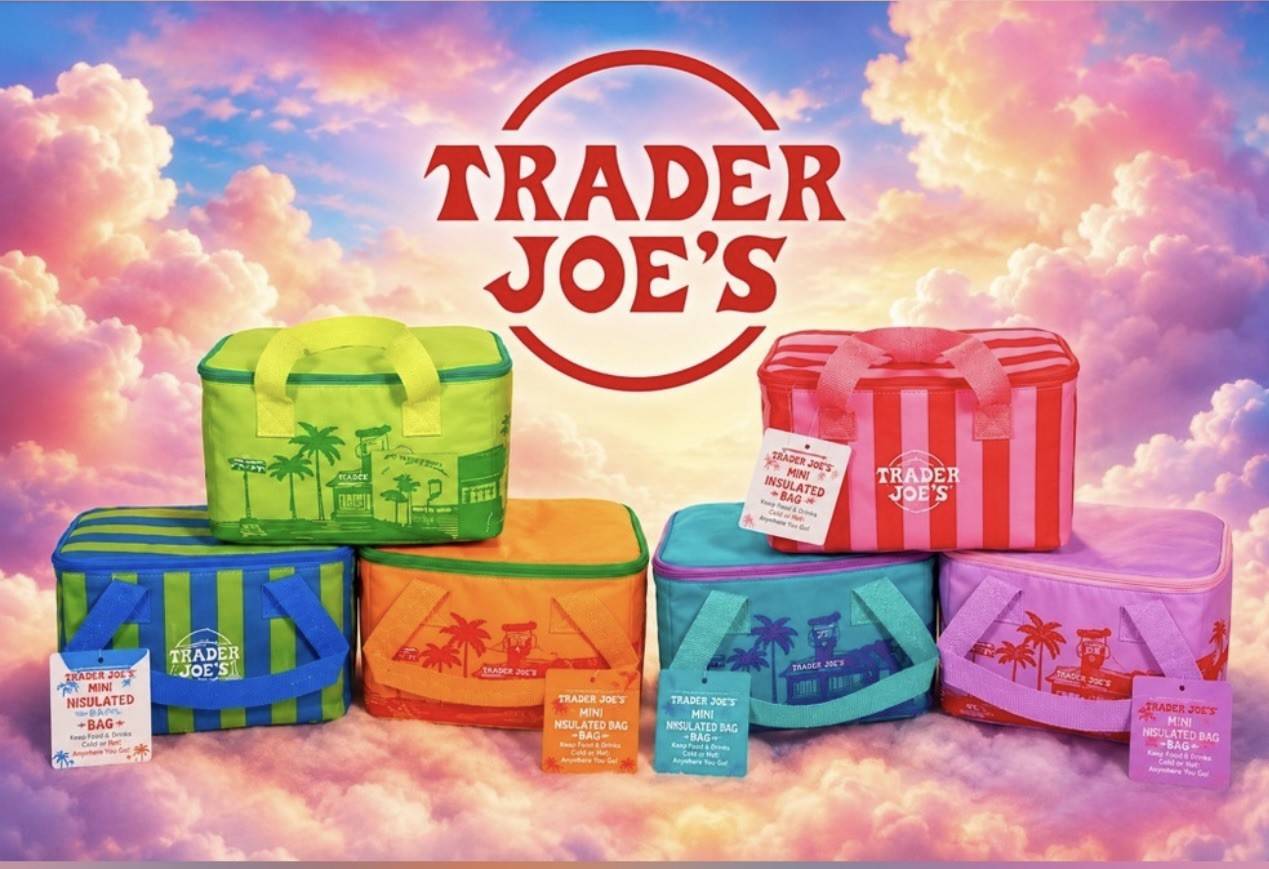 Trader Joe’s 2026 Summer Mini Insulated Tote Bags NWT Authentic