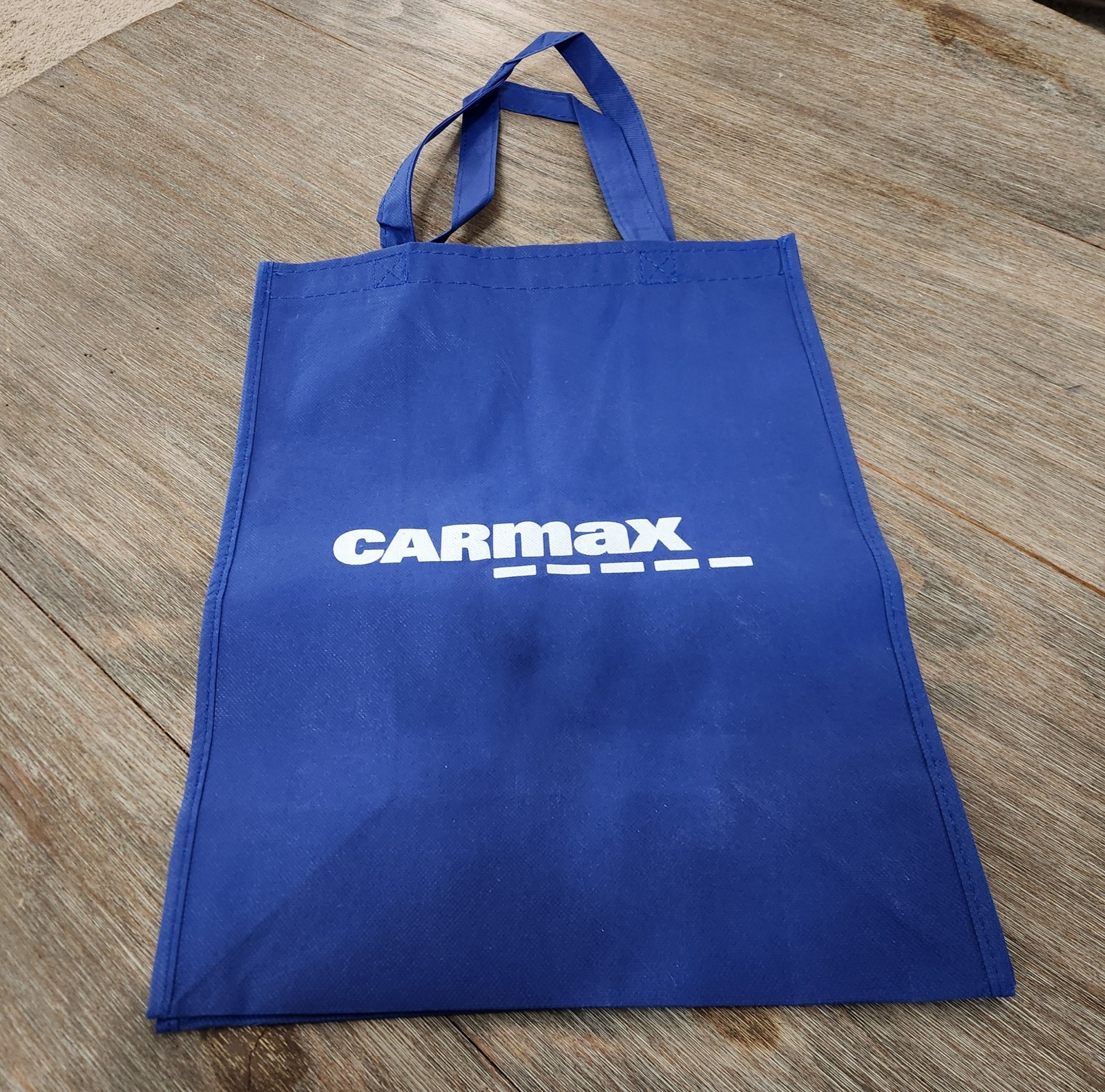 Car Max Blue w/White Reusable Tote Bag