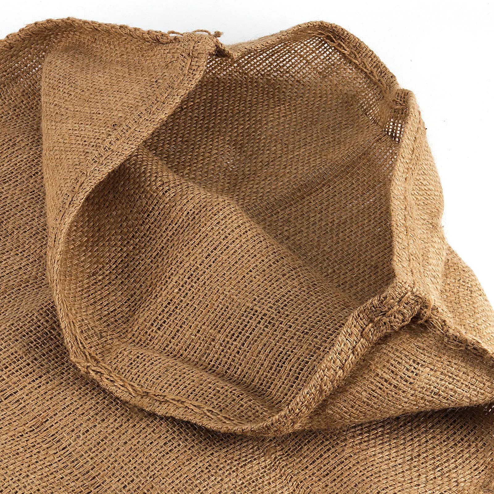 6 Pack Large Burlap Bags 40 x 24 in for Potato Sack Races, Party Favors, Games