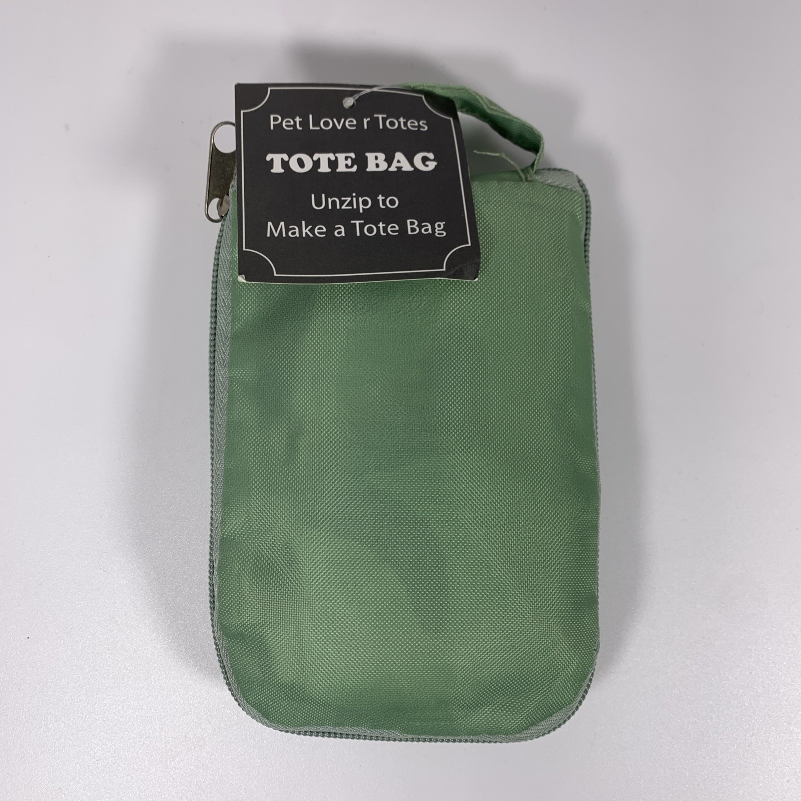 Pet Lover Totes DACHSHUND DOG Zipper Tote Bag Reusable Grocery 14×15 New Tag