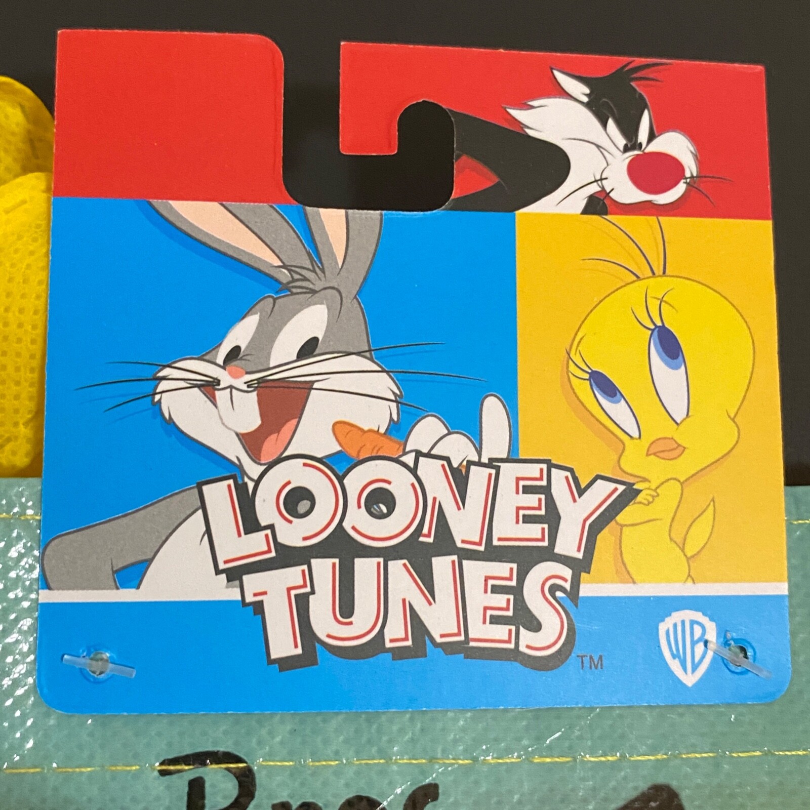 Looney Tunes Tote Bag Sack Warner Bros. Cartoons Bugs Tweety Shop WB Nostalgic z