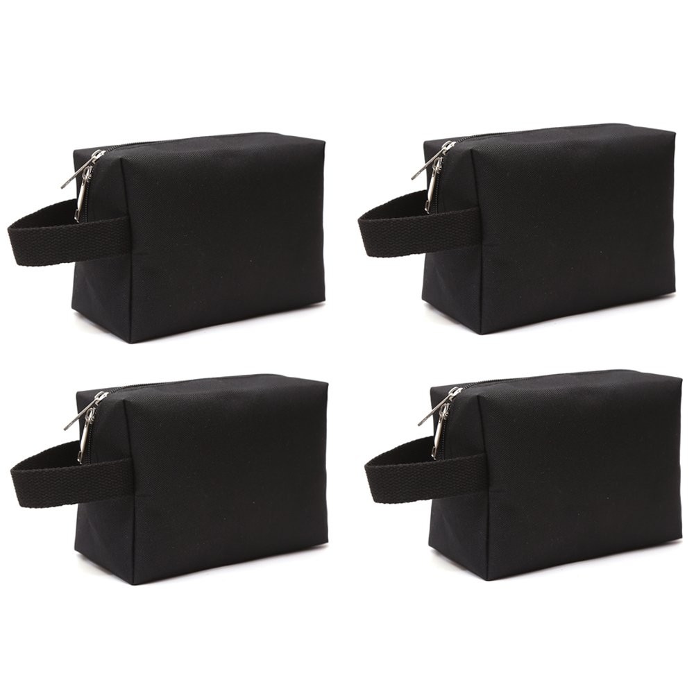Augbunny 600D Portable Multi-purpose Zipper Waterproof Travel Medium, Black