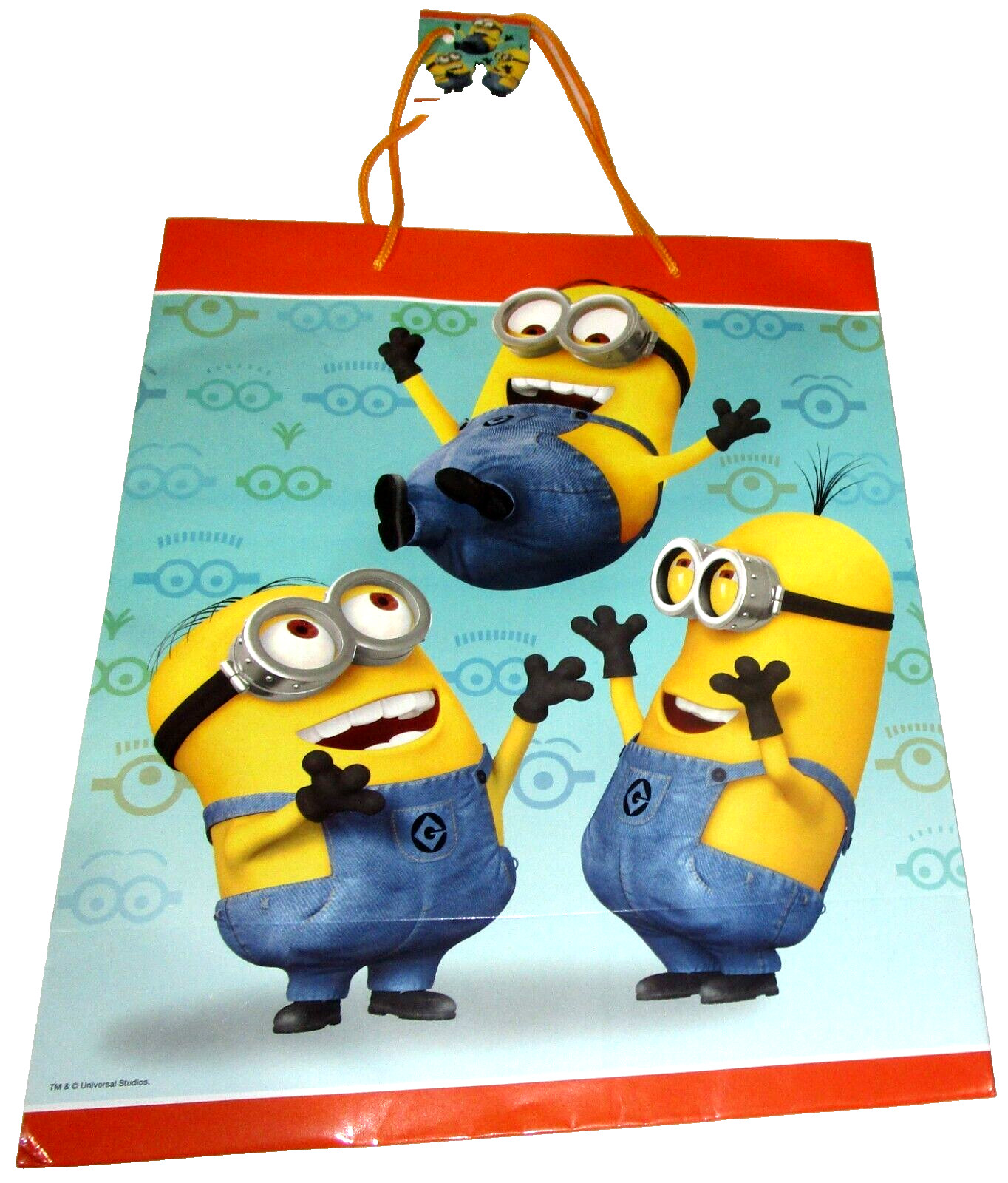 MINION’S DESPICIPLE ME ~ GIFT BAG ~ Measures approx. 10.5″ x 13″ x 5″