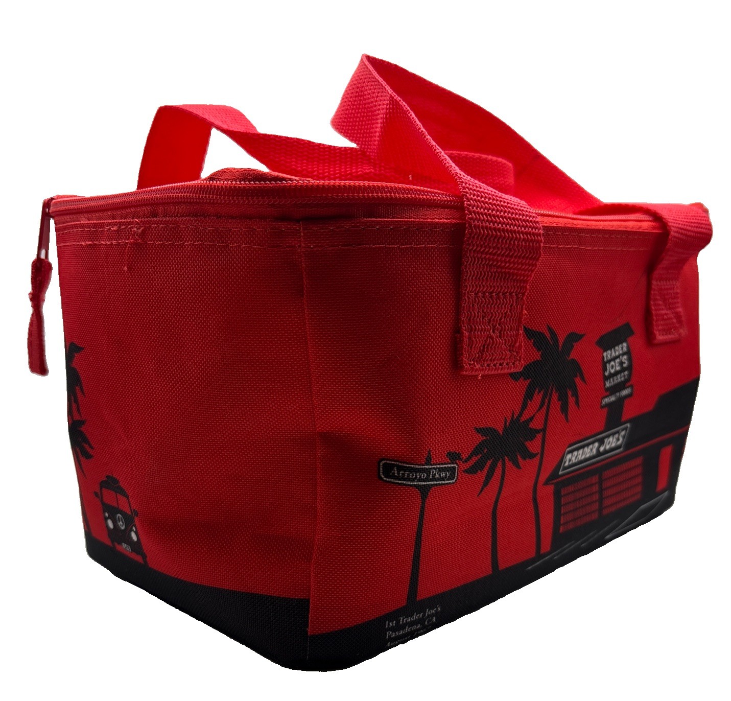 Trader Joe’s Mini Insulated Tote Bag 1.5 Gal Limited 2024 RED Cooler