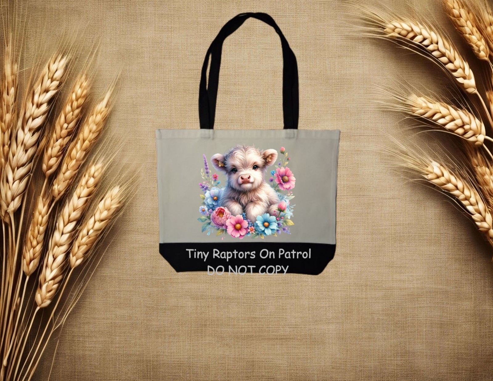 Highland Cow~ Canvas Tote Bag~FREE shipping~shopping~CHOICE~Reusable~Gift~USA