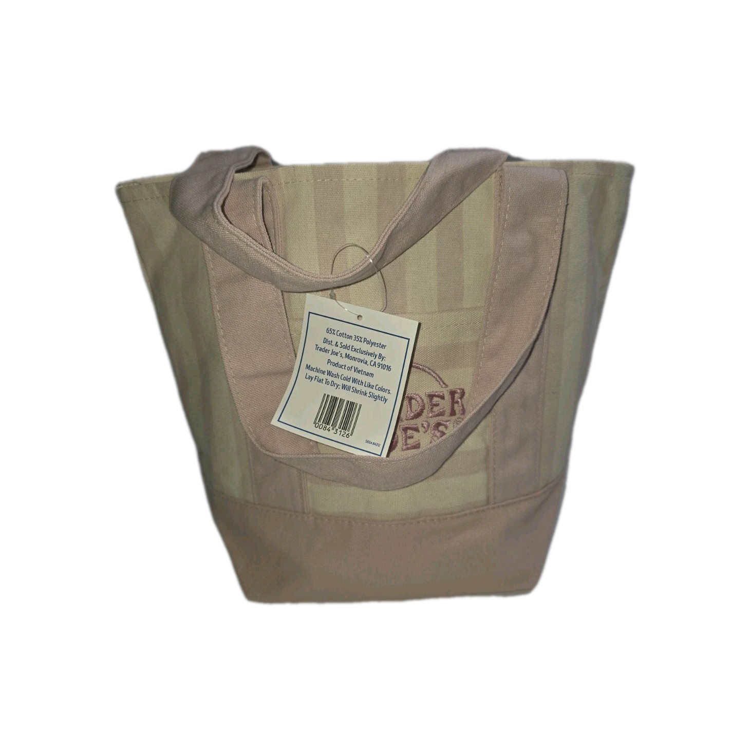 Trader Joes Striped Tote