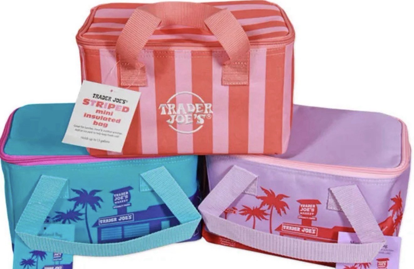 Trader Joe’s Mini Insulated Tote Bag 6 pack Bundle In Hand Ready To Ship