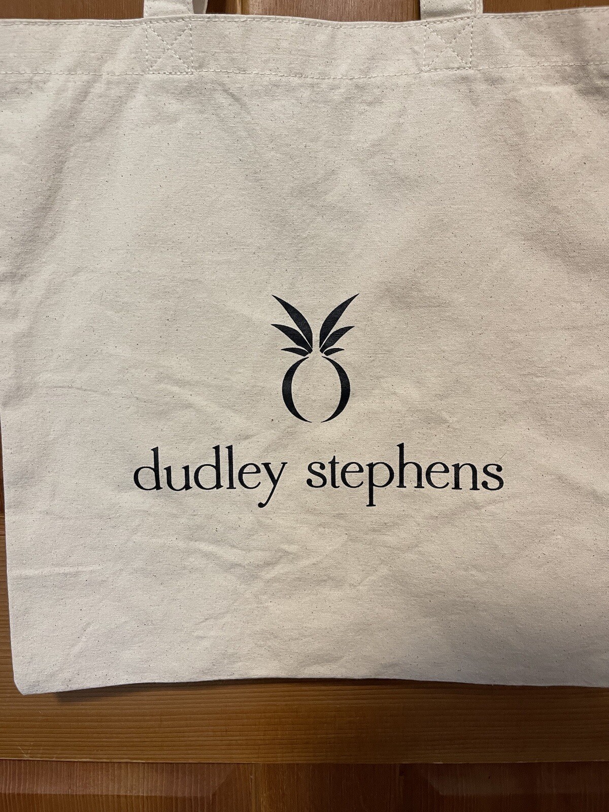 Dudley Stephens Reusable Canvas Tote Bag 15.5” X 15.5”