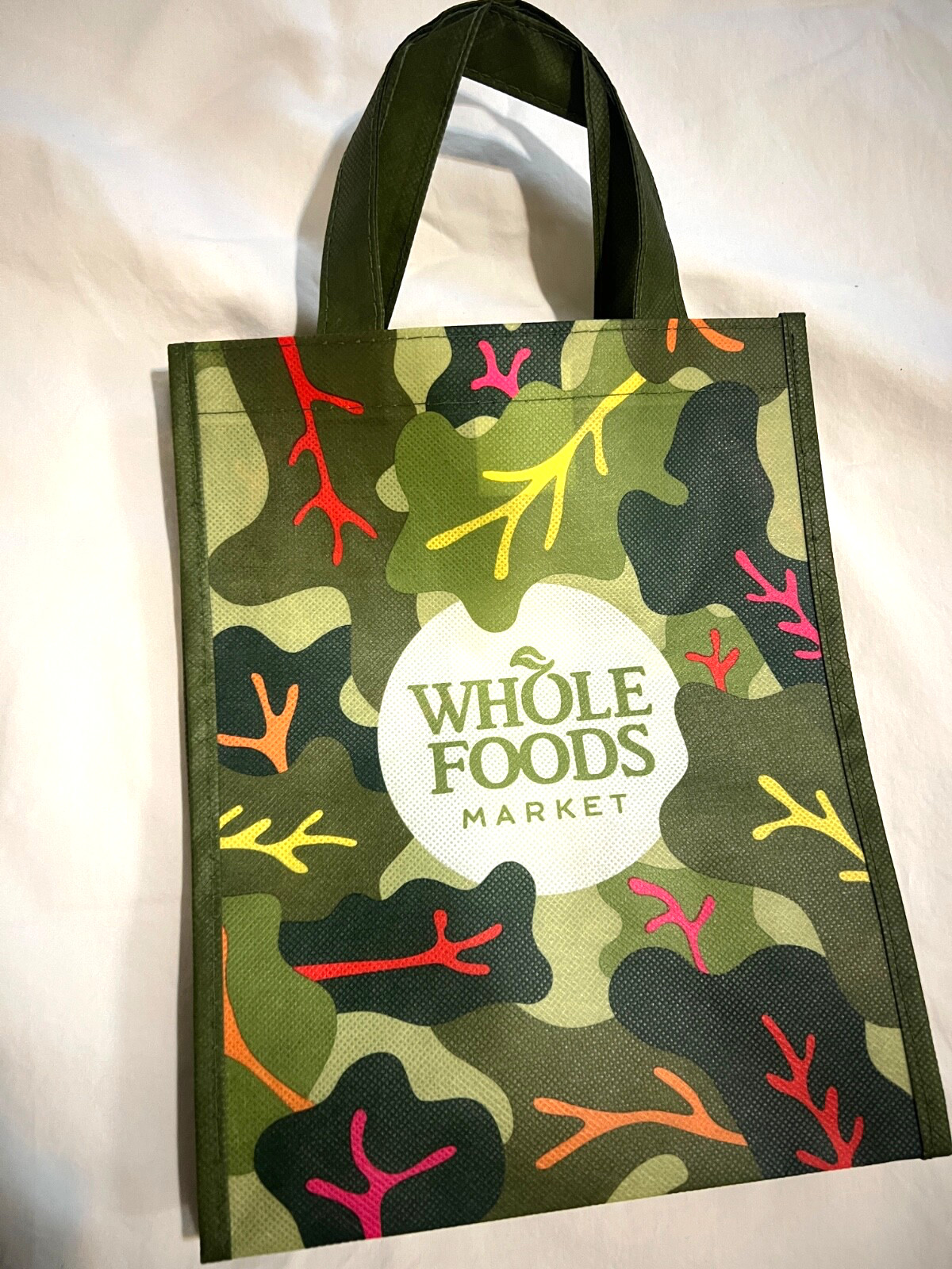 New Look Whole Foods Market Green Rainbow Chard Mini Reusable Bag