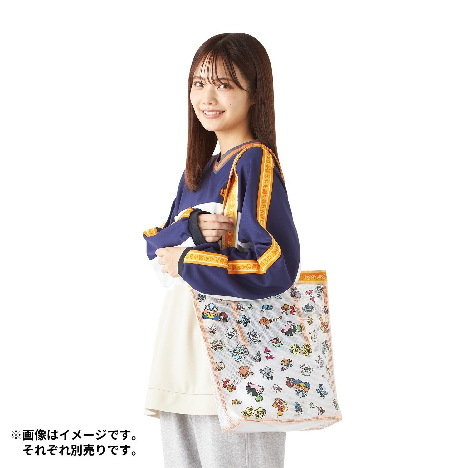 Pokemon Center Training Tote Bag 14.5×13.5in Fighting Type Hawlucha Machamp