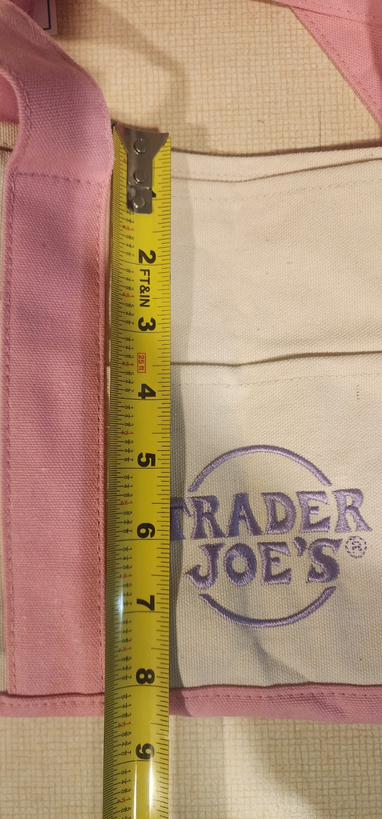 Trader Joe’s 2026 Mini Pastel Canvas Tote Bag Set Of 4 IN HAND READY TO SHIP!!!!