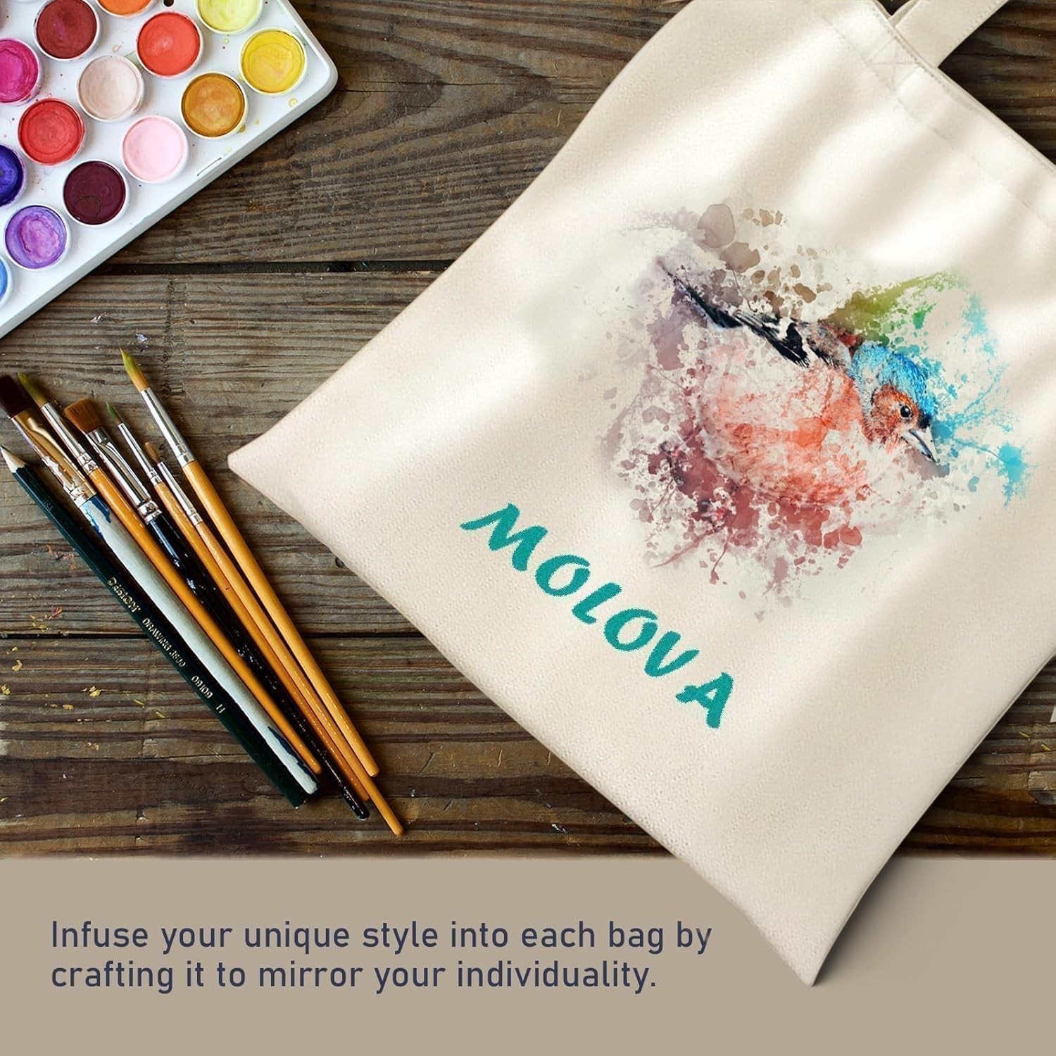 1-200 Pack Available Canvas Reusable Tote Gift Bags,Made of Natural Canvas w…