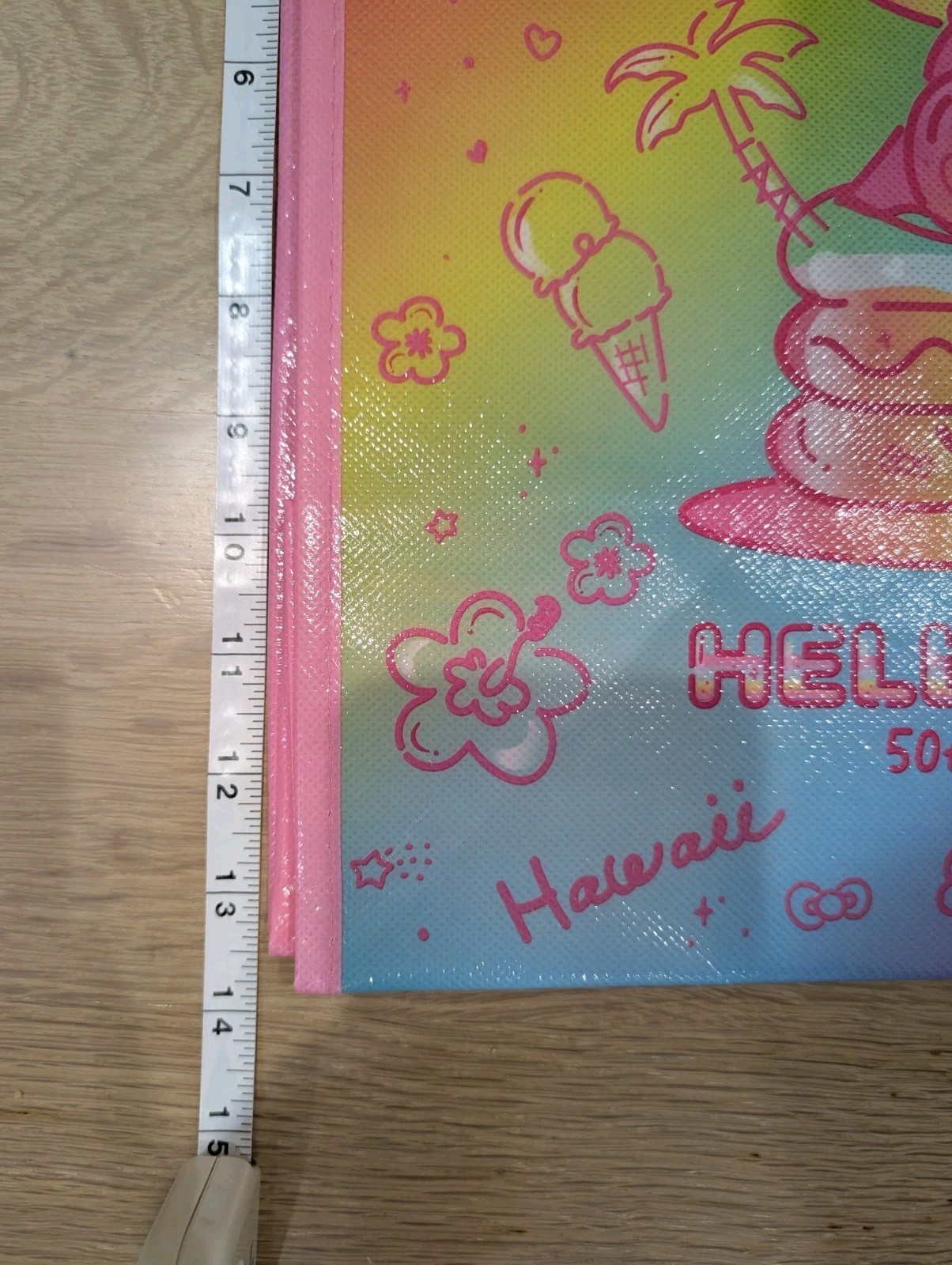HAWAII Hello Kitty 50th Anniversary Limited Edition REUSABLE SHOPPING BAG TOTE