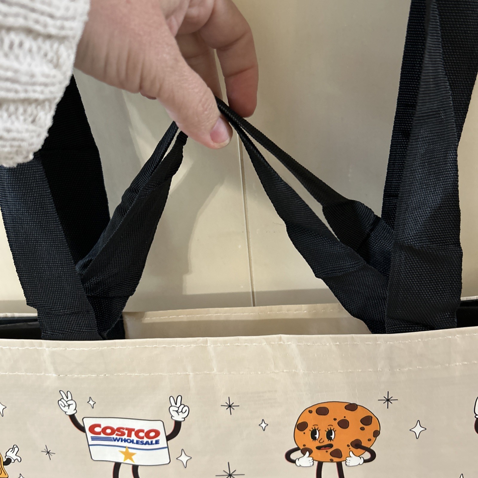 NEW Costco Kirkland Reusable Shopping Bag Tote – 1 BAG – NEW