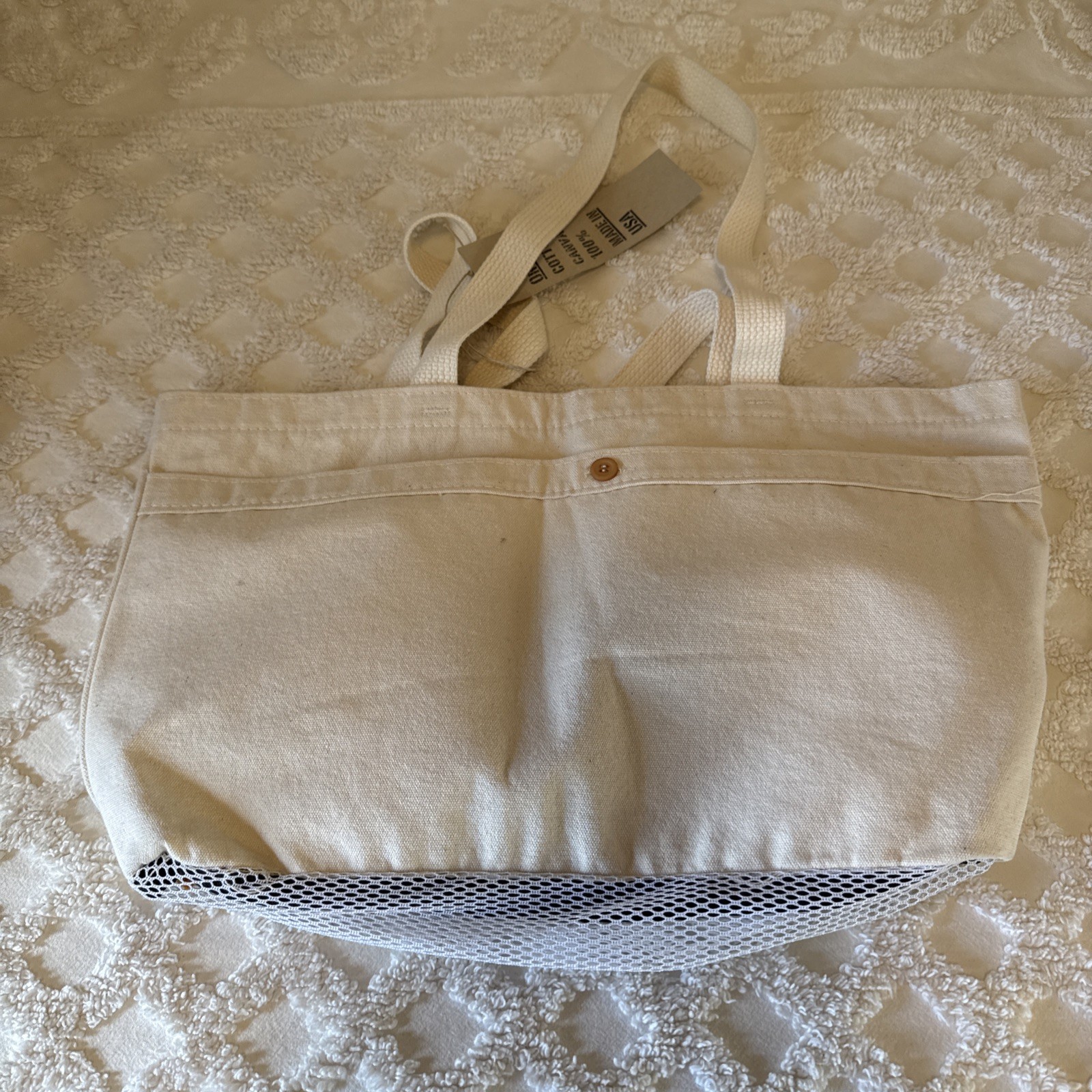 New Mushroom Collecting Cloth BAG Tote Cotton Morel Hunting Illinois Wild Foods