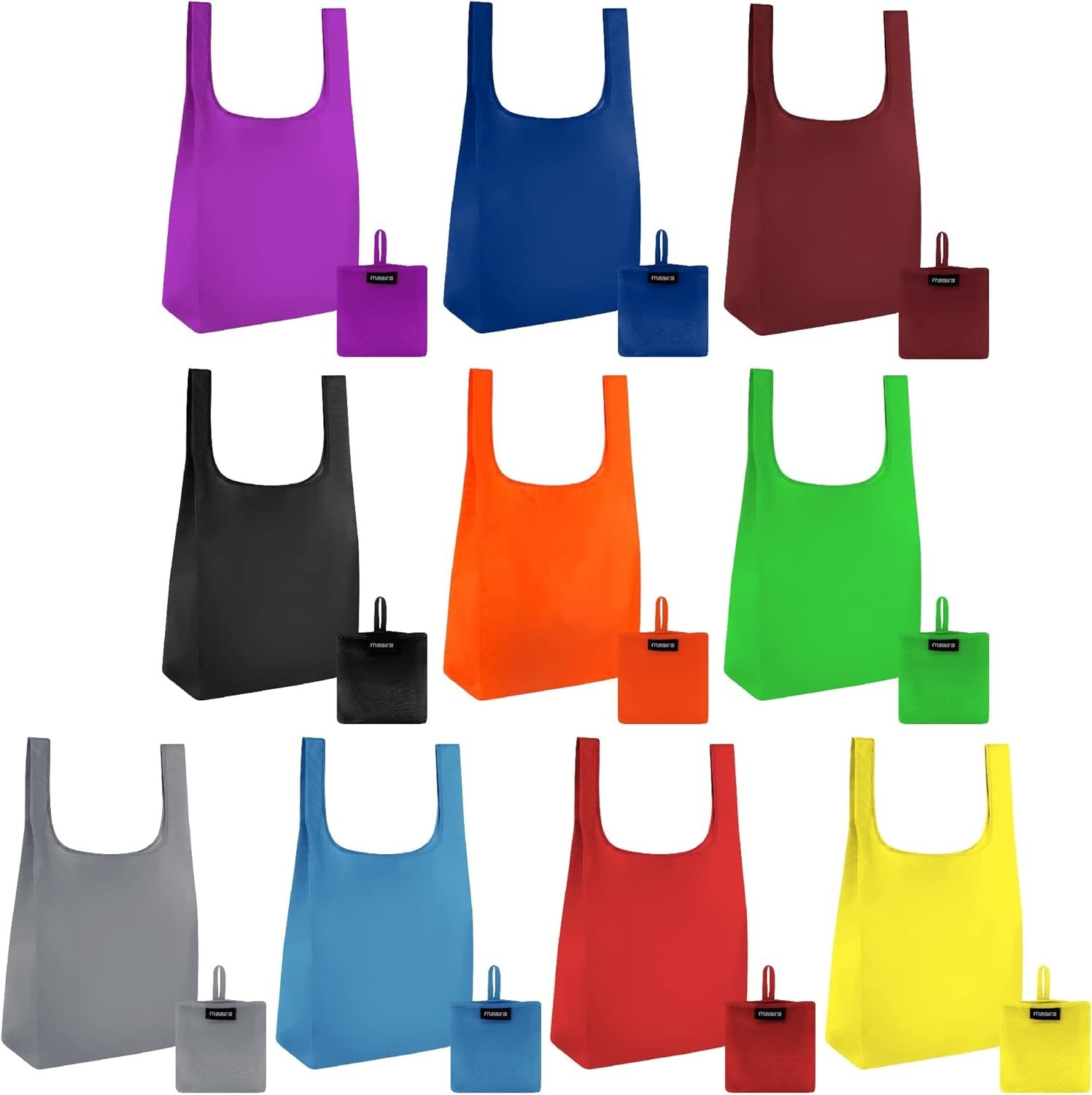 Ripstop Reusable Grocery Shopping Bag – Replace Paper and Plastic