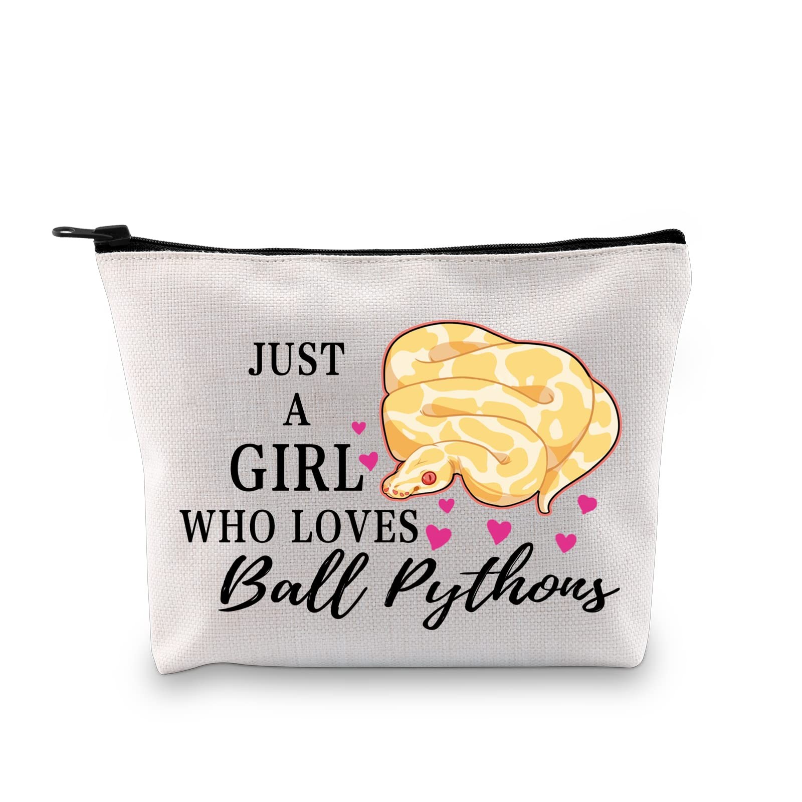 G2TUP Ball Python Lover Gift Who Loves Pythons White Bag