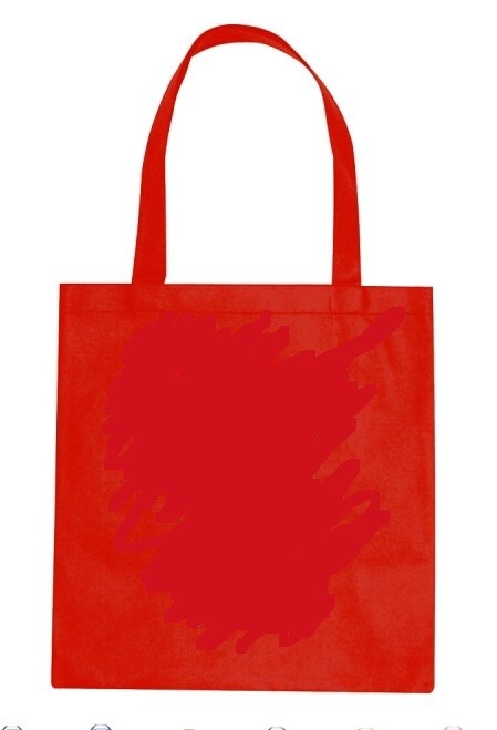 Reusable shopping tote bag- 13.5W x 14H -50Pcs