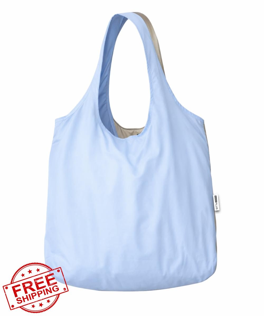 NANOPLUS Compact Reusable Grocery Tote Bag, Foldable Shopping Bag