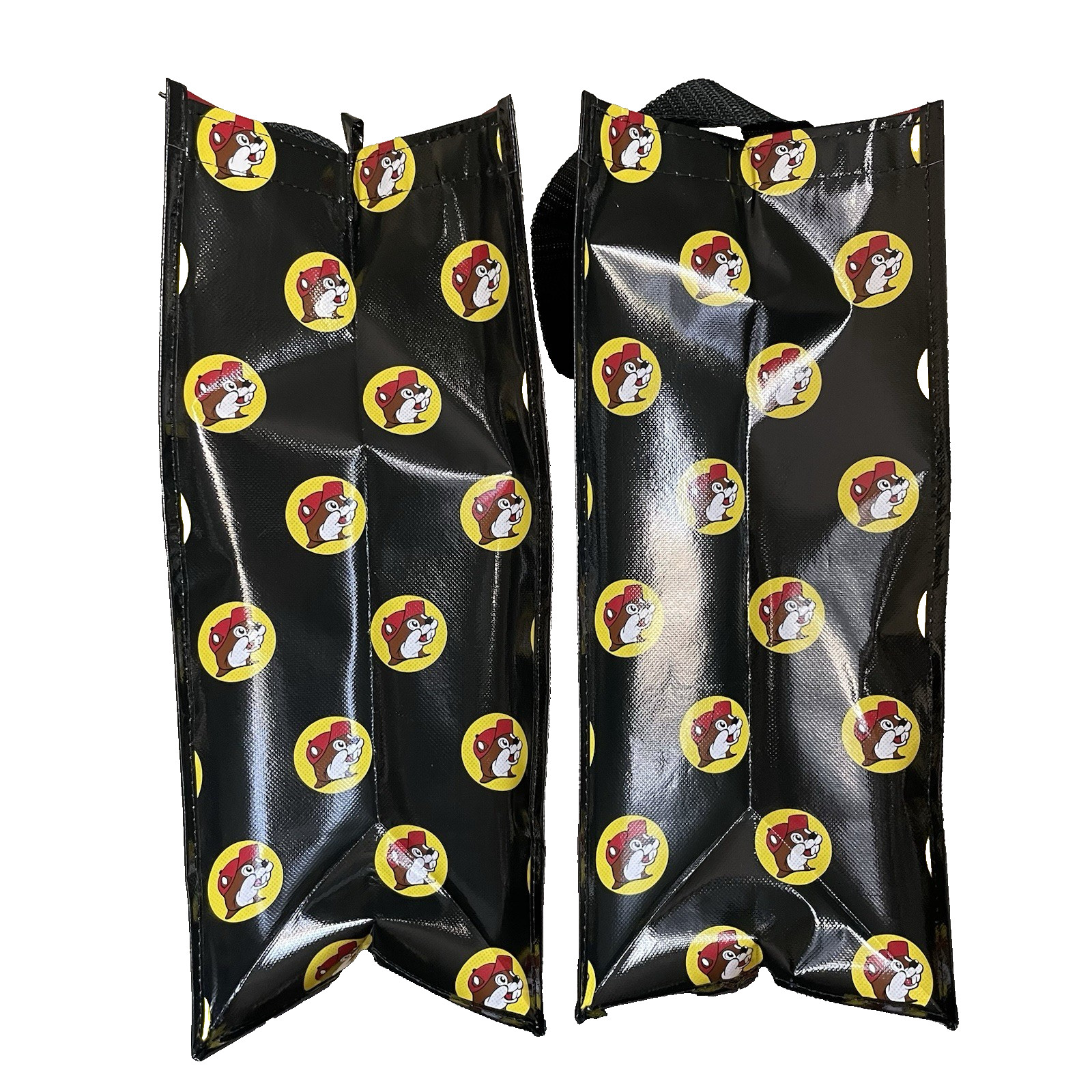 Buc-ee’s❤️ Two reusable shopping Bags 16in x 12in NEW w/Free Bucees Sticker Tag