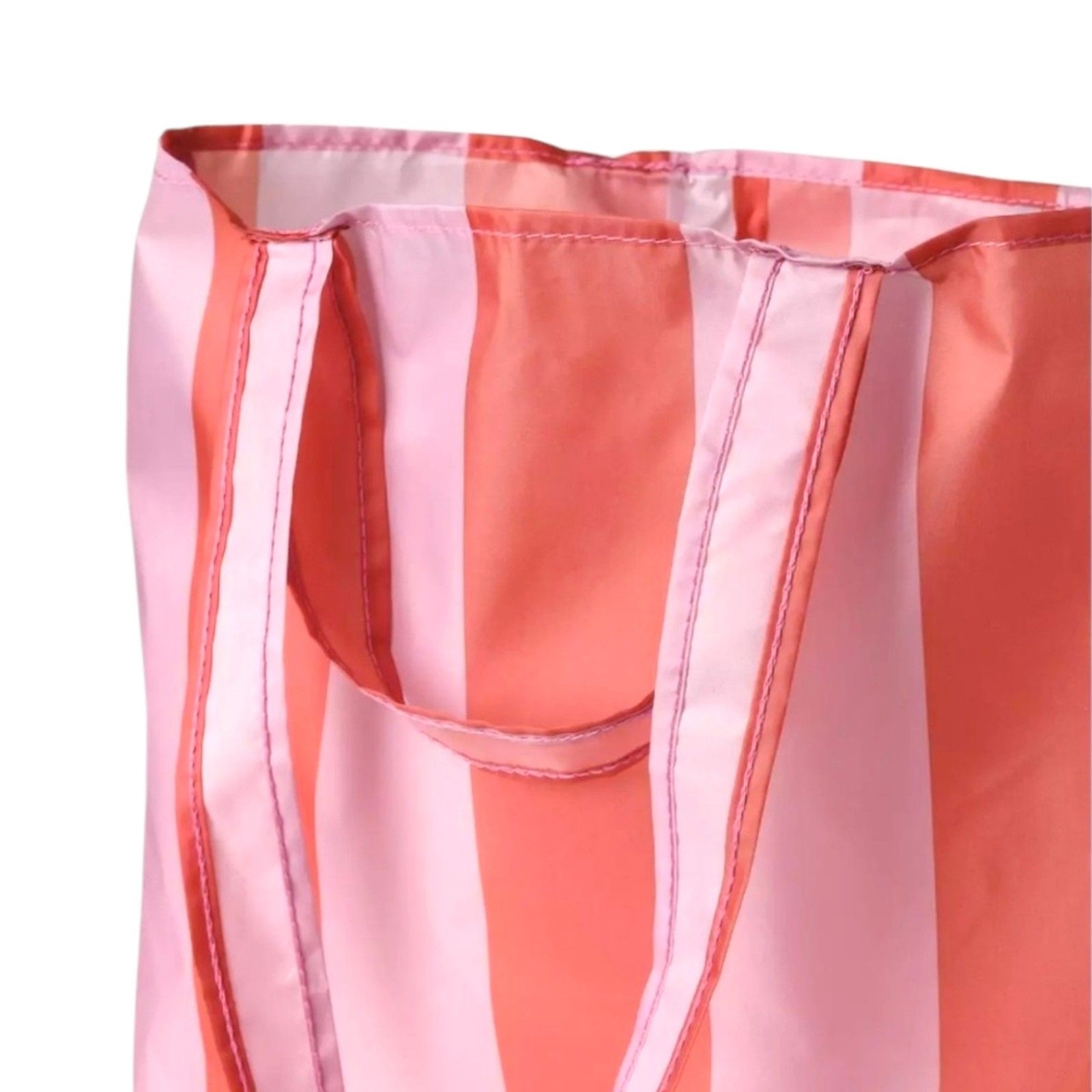 IKEA Tote Shopping Bag Foldable Lightweight Reusable Orange Pink Multi Use