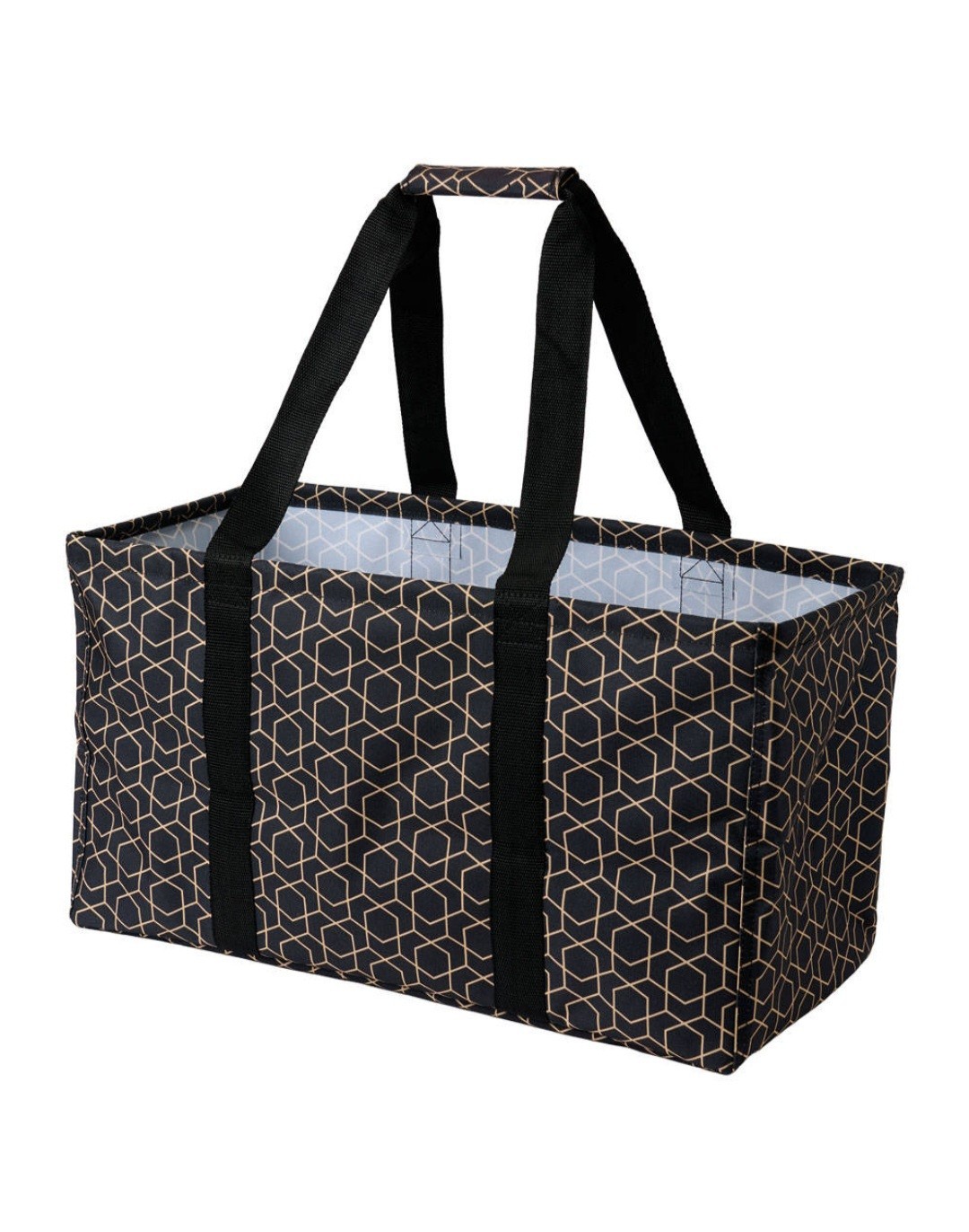 Live In Style Extra Large Foldable Utility Tote Reusable Shopping Trunk Storage