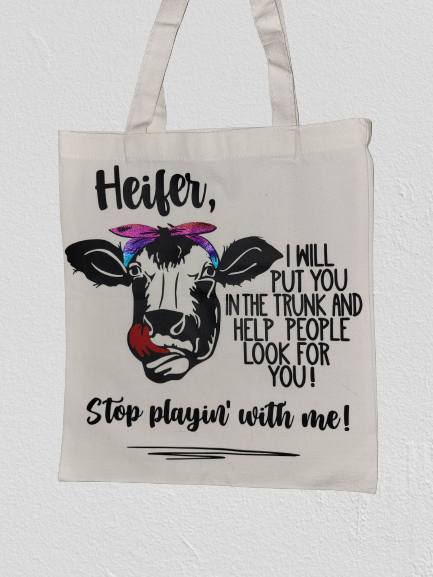 1 Reusable Tote Bags Select Your Design Handmade New 13 in x14 in Shoulder Bag