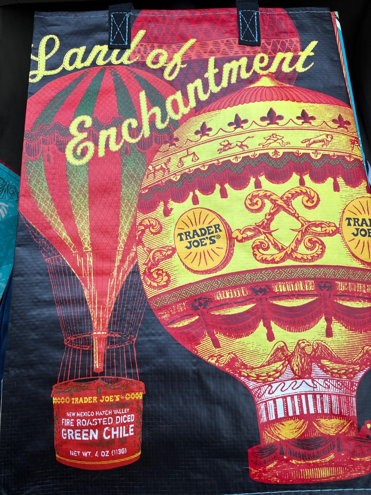 Trader Joe’s reusable New Mexico bag, brand new with tags, awesome design!