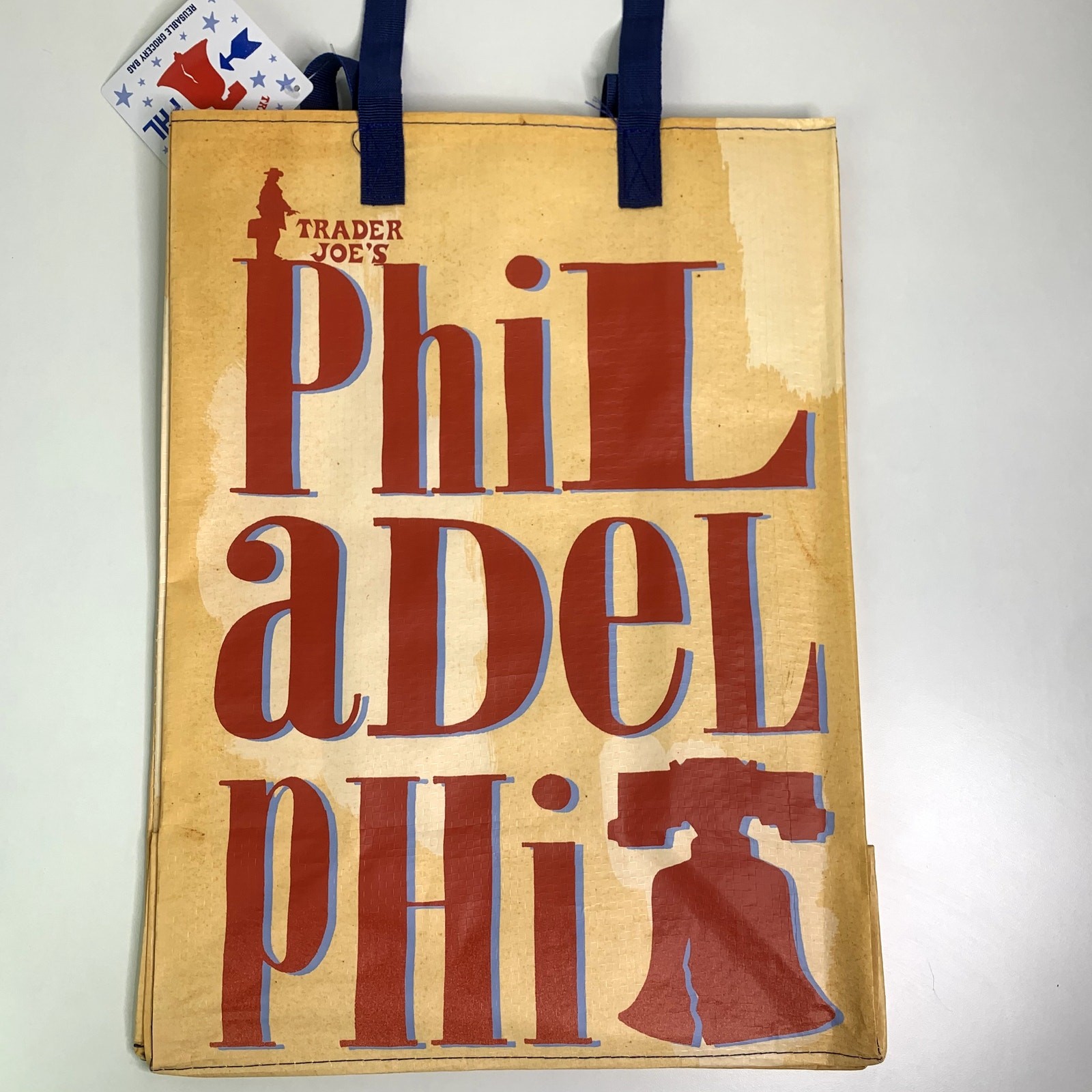 Trader Joe’s Philadelphia Pennsylvania Philly PA State Tote Bag Reusable Shopper