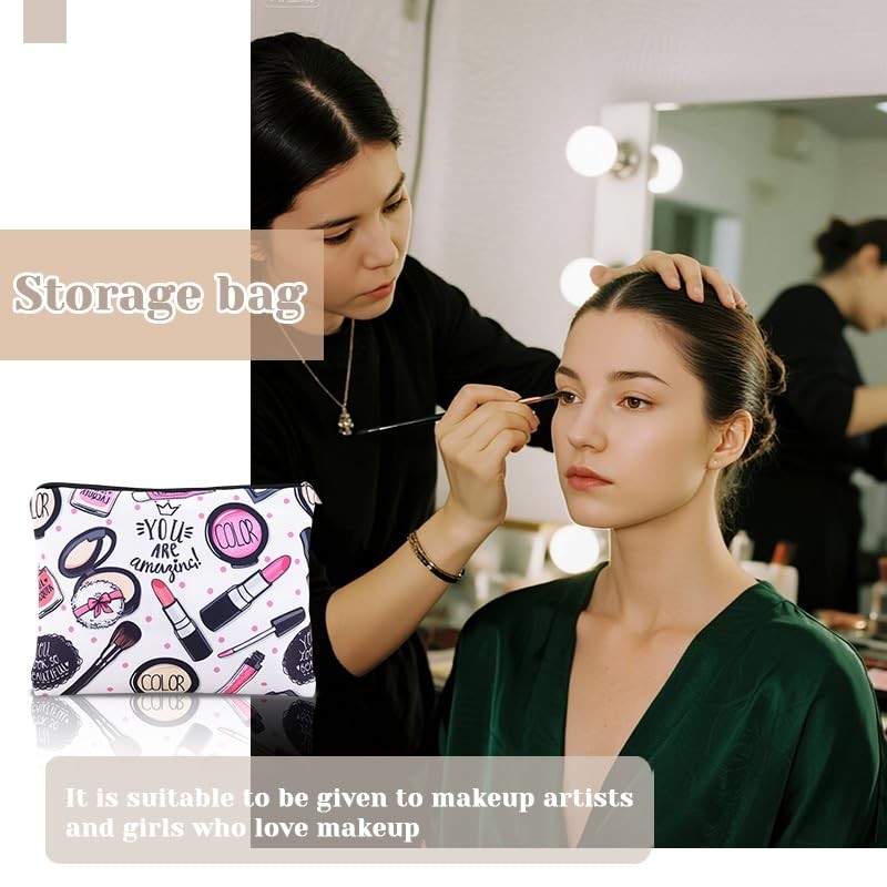 You are Amazing Makeup Bag for Women Girls Beauty Products Small, amzing