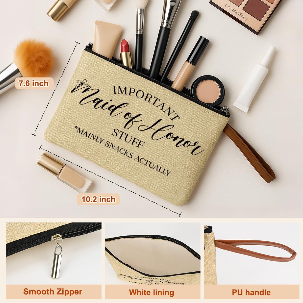 NBIAN Luxury Wedding Emergency Kit: I Do Crew 10 x 6 inches, Maidofhonor 1323