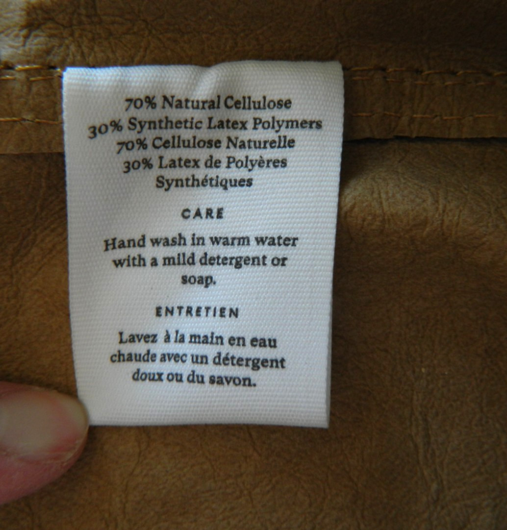 Out of the Woods Iconic Brown Natural Paper Shopper Tote Bag Reusable 15″x17″