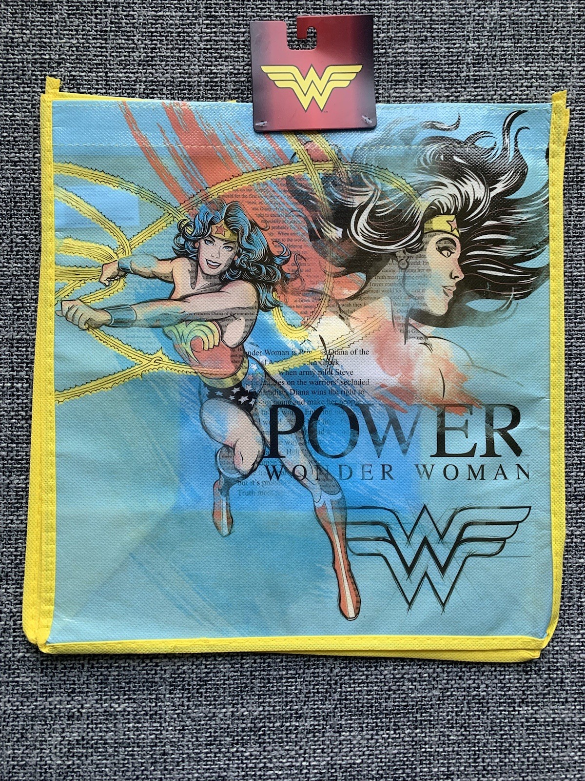 DC – Wonder Woman – Power – Tote Bag – Legacy – 12 x 6 x 13