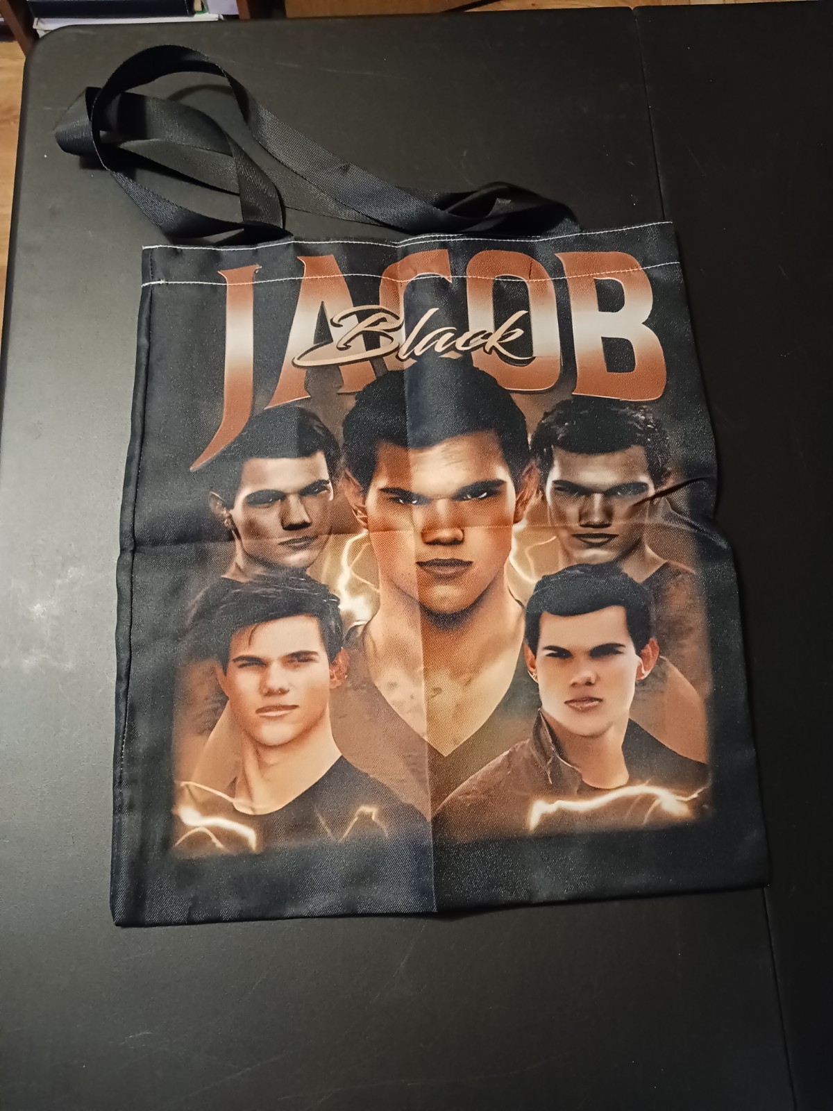 New Twilight Saga Jacob Black 12” x 15” Lightweight Tote Bag