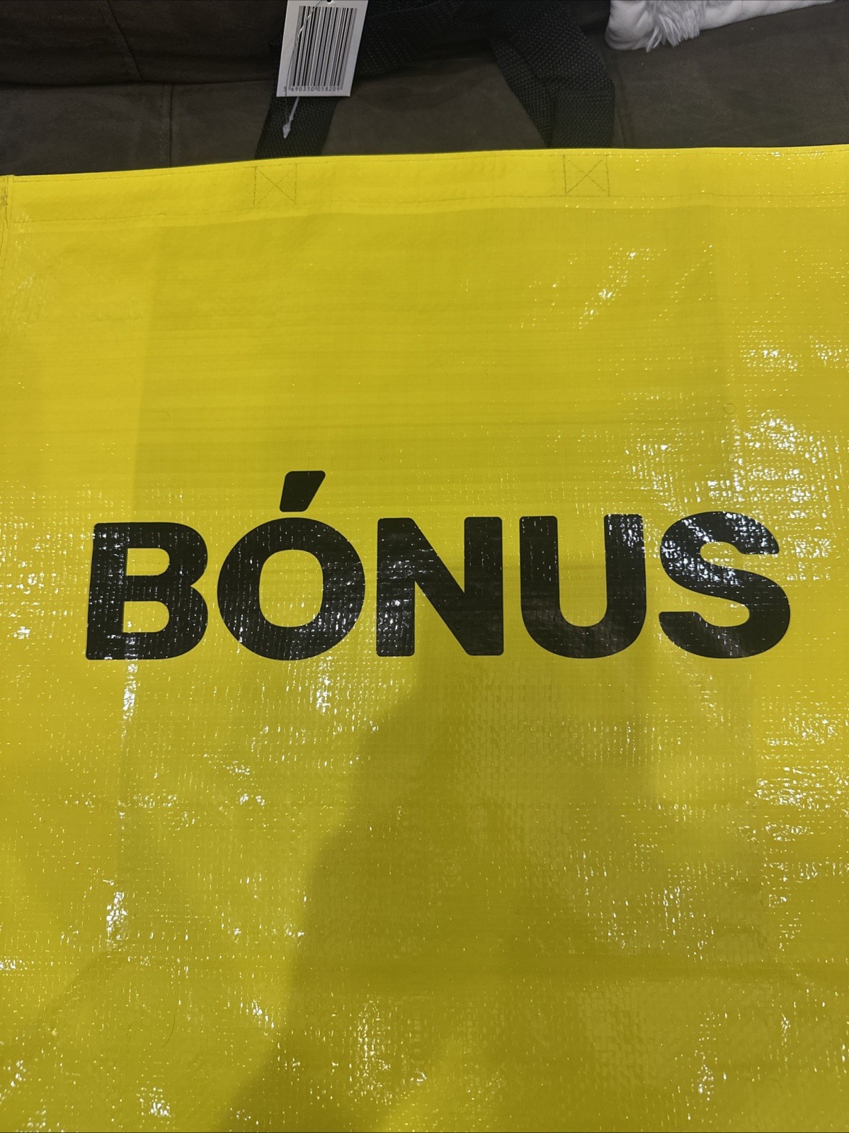 Bonus Iceland Shopping Tote Bag Large Capacity Waterproof