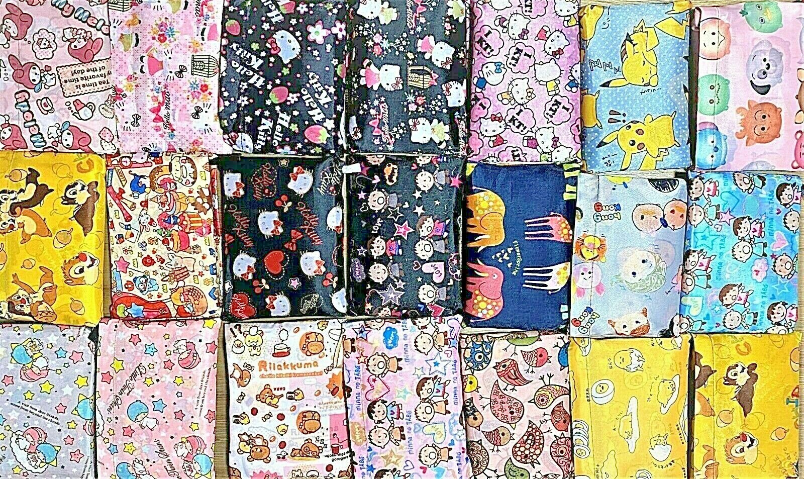Japan Anime/ Food /Animal ECO Reusable Grocery Bags Randomly Pick 5 bags