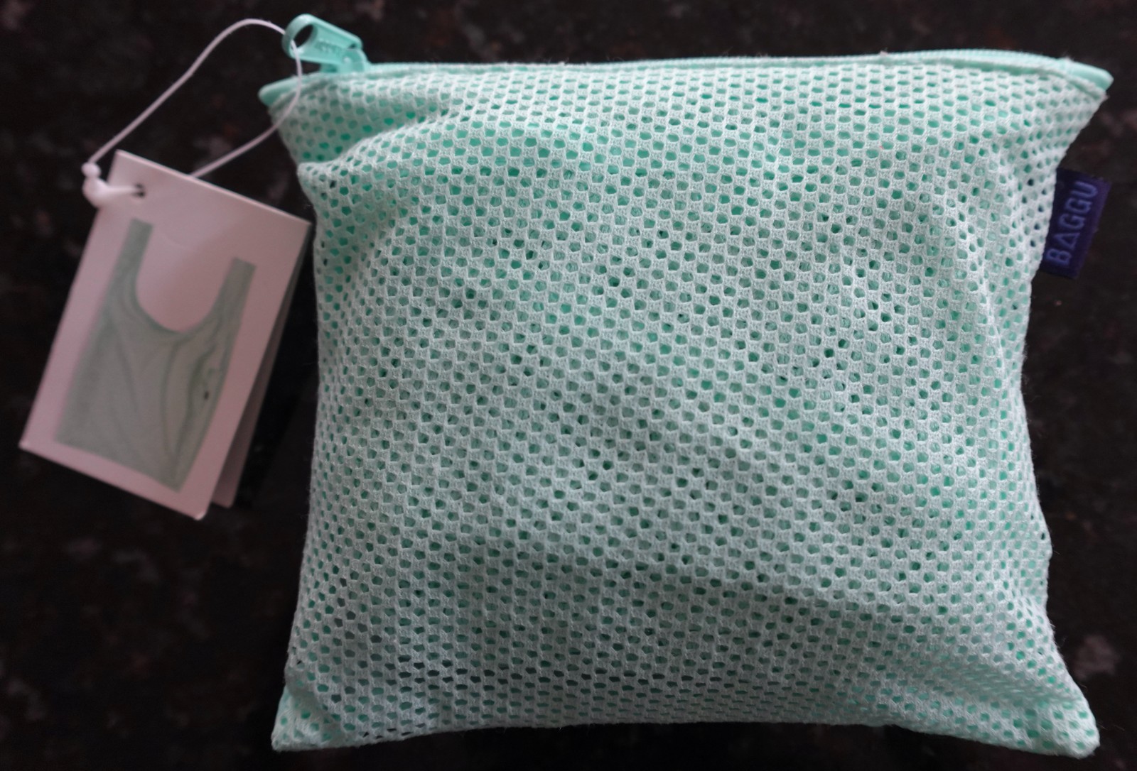 NWT Baggu MESH Standard Reusable Bag Mint Green US seller Discontinued OOP