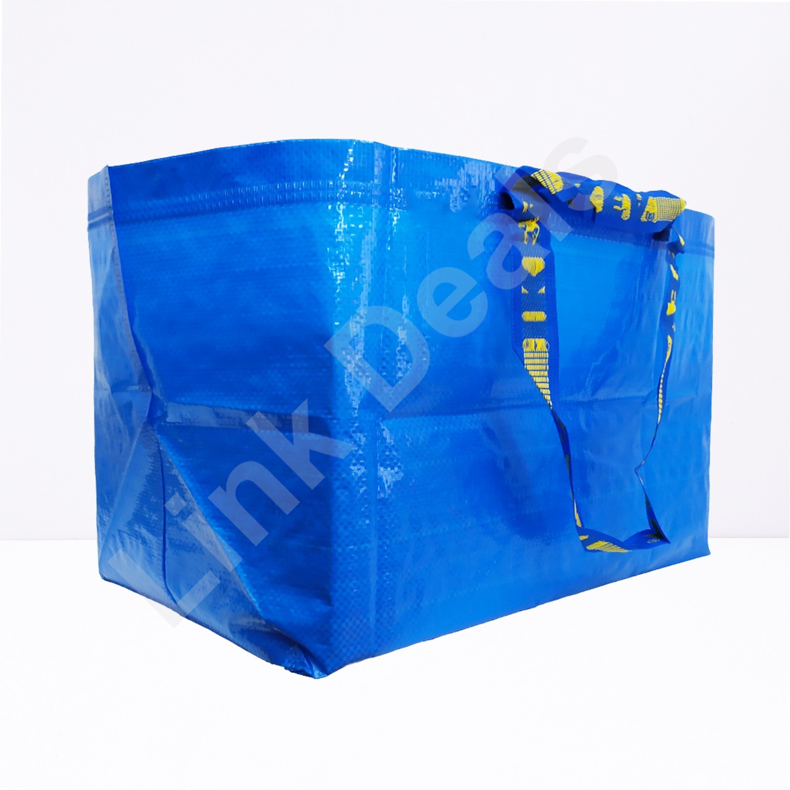 IKEA Frakta Shopping Bag Large Blue Storage Laundry Grocery Durable – 3 BAG