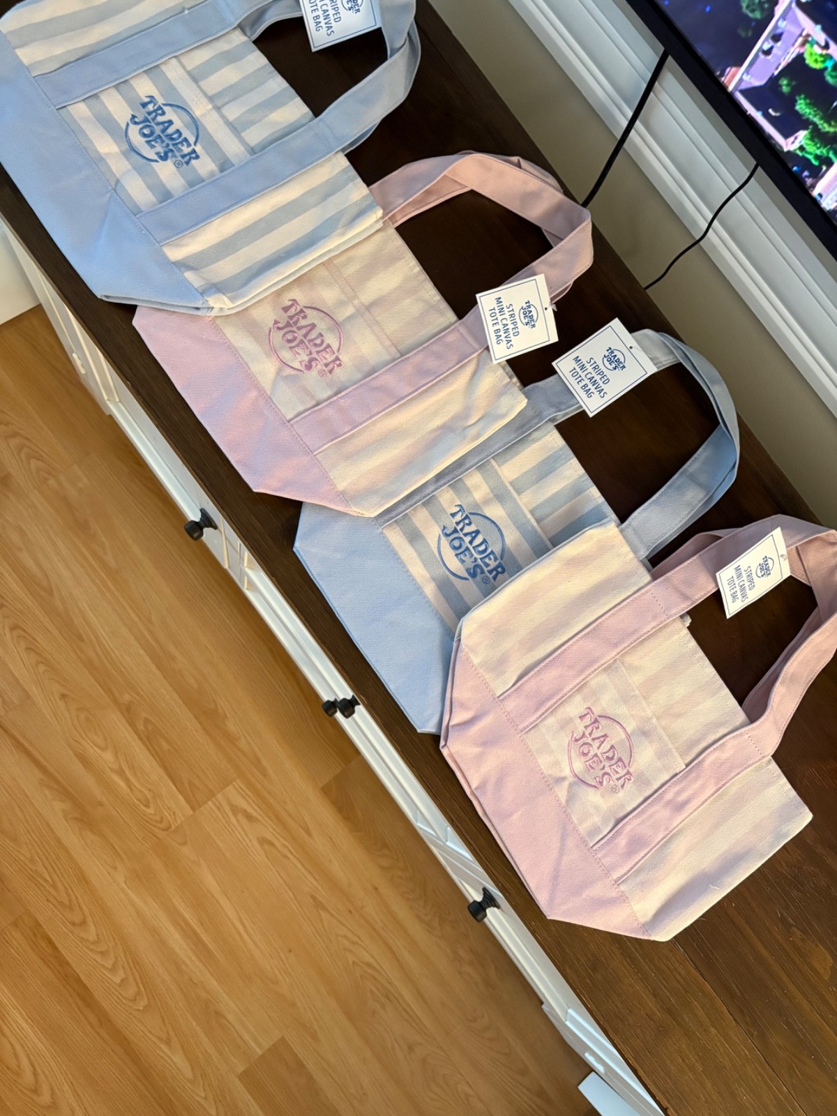 Trader Joe’s mini tote bags